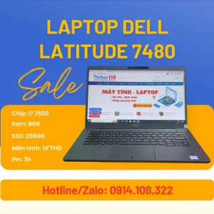 laptop dell 7480